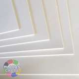 Chapa Placa Ps Poliestireno Rigido Branca 3mm Sob Medida
