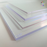 Chapa Placa Ps Transparente Cristal 50cmx50cmx1