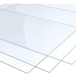 Chapa Placa PVC Transparente Cristal 1