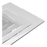 Chapa Placa Transparente Sob Medida 30x30cm 3mm
