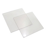Chapa Policarbonato Cristal 50cm X 50cm X 2mm Full