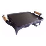 Chapa Rechaud A Alcool Em Ferro Fundido 1 Chama 28x24cm