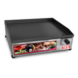 Chapa Sanduicheira Elétrica Lanche Lcg Hot Dog Inox 40x35 220v