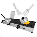 Chapa Semi Industrial 90x30 Pra Fazer Lanches Utensílios
