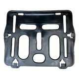 Chapa Suporte Protetor De Placa Moto Padrão Grande Mercosul
