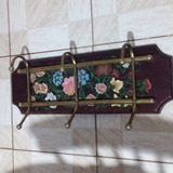 Chapeleira Madeira Antigo 80 Cm Por 30 Cm