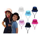 Chapéu Bucket Bebê Infantil Praia Proteção Solar Uv