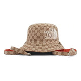 Chapéu Bucket Gucci Boné Moda Praia Linha Premium