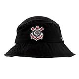 Chapéu Bucket Hat Corinthians SuperCap Bordado Preto