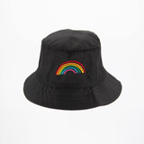 Chapéu Bucket Hat New Arco Iris Tumblr
