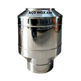Chapéu Canhão 200 Mm Chaminé Inox Churrasqueira Lareira