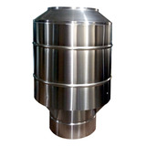 Chapeu Canhão Chaminé 5 Polegada 127mm Inox 304 Escovado