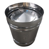 Chapéu Canhão Sputnik Inox P canos 110mm 115mm 120mm E 130mm