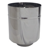 Chapéu Chaminé Canhão Sputinik Inox 120mm Volpato