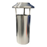 Chapéu Chinês Terminal Para Chaminé 150mm Em Alumínio