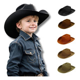 Chapéu Country Infantil Rodeio Festa Junina Cowboy Peão