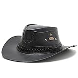 Chapéu Cowboy Texano De Couro Legitimo