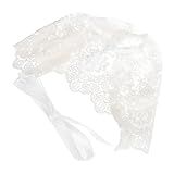Chapéu De Bebê Infantil Chapéu De Bebê Bordado Chapéu De Sol Respirável Infantil Gorro De Renda Para Bebê Gorro De Branco Proteção Solar Viagem Tampa Do Pneu Algodão