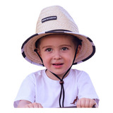 Chapéu De Palha Infantil Proteção Uv Praia Piscina Sol Top