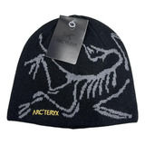 Chapéu De Pompom De Lã Preta Arc teryx Fernie Toque Brand