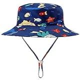 Chapéu De Sol Infantil De Verão FPS 50 Chapéu Balde Protetor De Bebê Chapéus De Praia Para Bebês Meninos E Meninas Caranguejo 4 6 Years