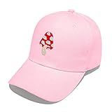 Chapéu De Sol Para Bebê Chapéu De Bebê Bordado Casual Ajustável Bordado Infantil Boné De Beisebol Meninos Chapéu Infantil Rosa One Size