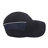 Chapéu Duro De Beisebol Proteção De Cabeça De Plástico ABS Macio E Durável Boné De Beisebol Fácil De Usar Proteção De Cabeça De Capacete Respirável Com Faixa Reflexiva