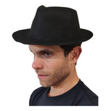 Chapéu Fedora Chaplin Cowboy Vovô Plástico Festa Fantasia