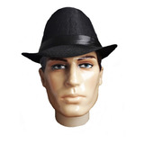 Chapeu Fedora Modelo Unissex Tecido Com Forro Moda Básico