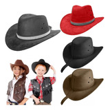 Chapéu Infantil Festa Cowboy Escolinha Estiloso Cores