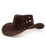 Chapéu Masculino Country Rodeio Texas Couro