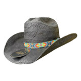 Chapéu Masculino Infantil C Bandinha Tribal Azul Preto
