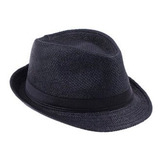 Chapéu Moda Panama Gângster Malandro Fedora Tamanho 58