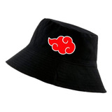 Chapéu Naruto Akatsuki Bucket Hat New Cap Anime Nuvem
