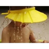 Chapéu Protetor Shampoo Banho Viseira Cabeça Bebês Crianças