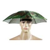 Chapéu Protetor Solar Guarda chuva Camuflado