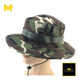 Chapeu Selva Tático Militar Boonie Hat Airsoft Pesca Camping