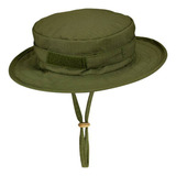 Chapéu Tático Boonie Militar Airsoft Camuflado Liso Pesca