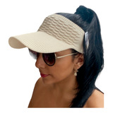 Chapéu Viseira De Praia Feminina Estilo E Proteção Moda