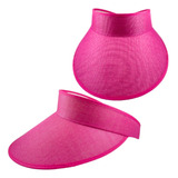 Chapéu Viseira Feminina Moda Praia Verão Piscina Cores