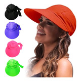 Chapéu Viseira Feminina Moda Varias Cores praia Piscina