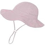 Chapéus De Sol Para Bebês E Meninas Com Proteção De Praia FPS 50 Chapéus De Verão Com Aba Larga Awinered 0 6 Meses