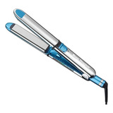 Chapinha De Cabelo Babylisspro Nano Titanium Optima 3000 Babss3000t Prata E Azul 220v Prancha Alisadora De 3 2cm Em Aço Inoxidável E Com Placas De Titânio Função Dupla Alisa E Faz Cachos 