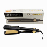 Chapinha De Cabelo Prancha Profissional Max480 Wide Mq Hair Cor Preto Bivolt Automático