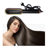 Chapinha Escova Alisadora De Cabelo Pente Elétrico Portátil 110v 220v