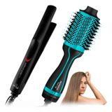 Chapinha Prancha Eleganza Plus Escova Secadora Black Tiff