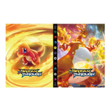 Charizard Álbum Grande Oficial Pokémon Pasta Porta Cartas