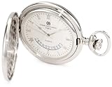 Charles Hubert Paris 3900 W Classic Collection Relógio De Bolso De Quartzo Com Acabamento Polido