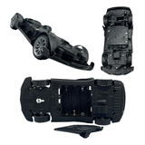 Chassi Carrinho Rc Projetos Robótica Carro Base Com Direção
