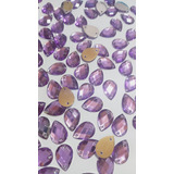 Chaton Gota Lilás Brilhante 14x10mm Pacote Com 50 Gramas